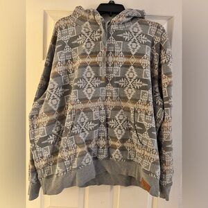 Ariat Gray Hooded Sweatshirt